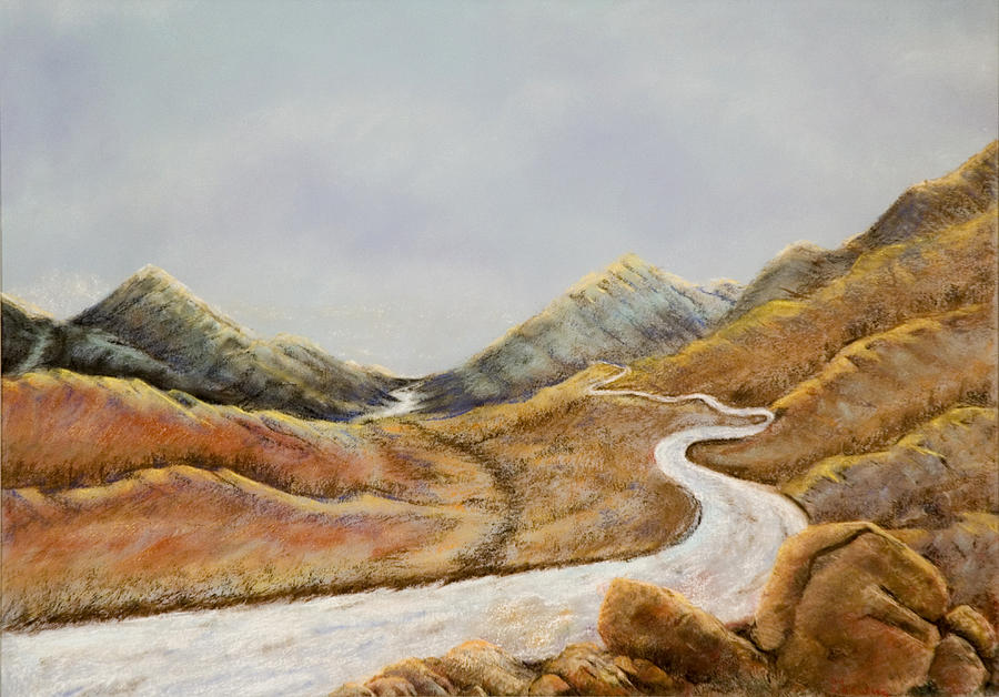 The road to nowhere Painting by Susan Culver