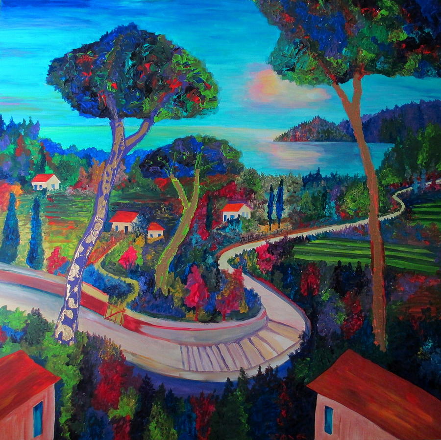 The Road To Recovery Painting by Randall Weidner
