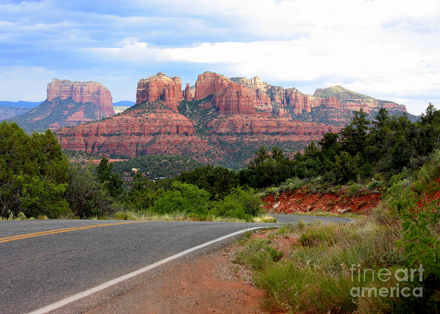 The Road to Sedona Photograph by Carol Groenen
