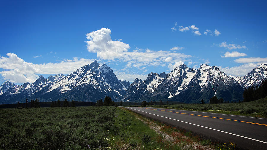 The Road to the Tetons Photograph by Jemmy Archer