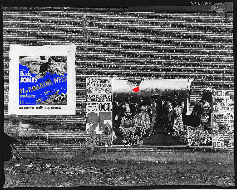 The Roaring West Buck Jones homage 1936-2010 Photograph by David Lee Guss