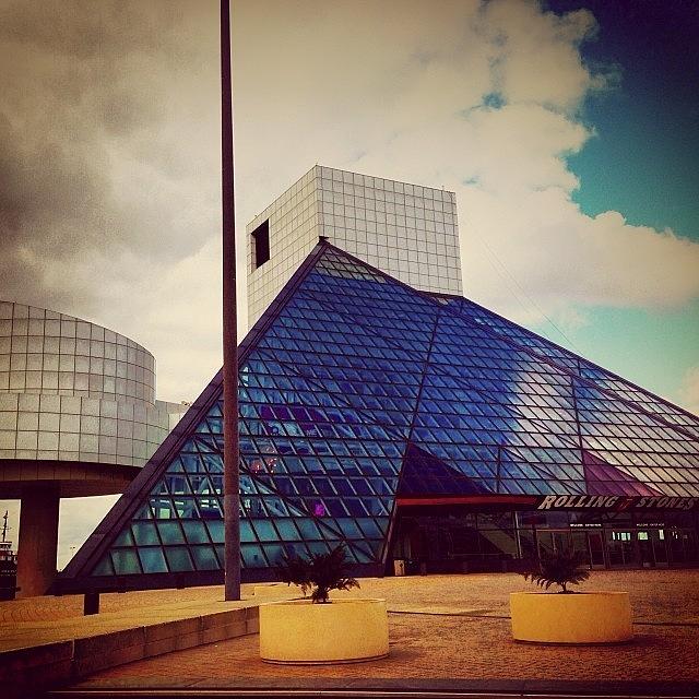 The Rock And Roll Hall Of Fame In Photograph by Trey Rucker