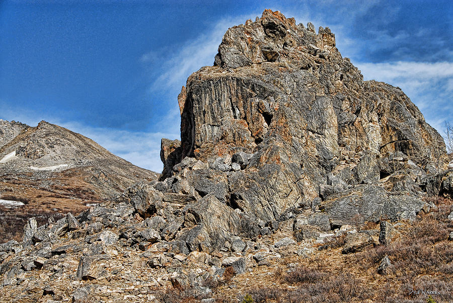 Savage Rock in Denali Natl Park Photograph by Dyle   Warren
