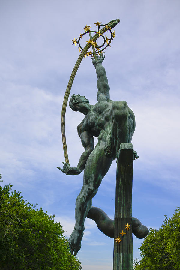 The Rocket Thrower Photograph by Theodore Jones