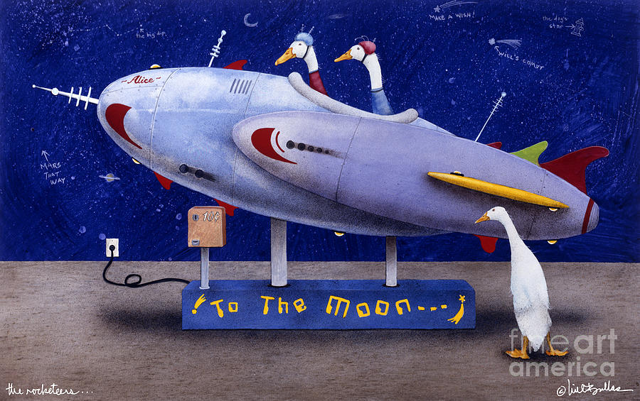 The Rocketeers... Painting by Will Bullas