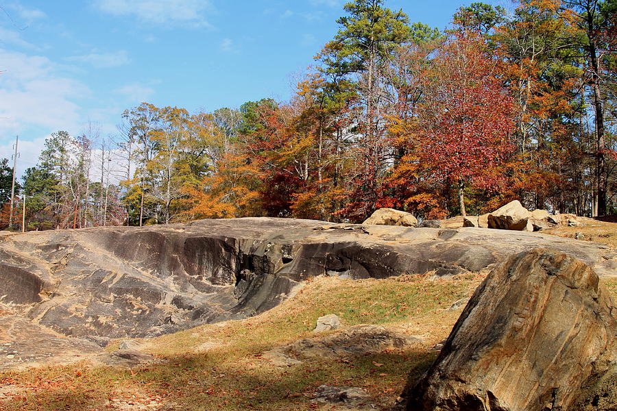 The Rocks at Flat Rock Park Photograph by Thomas Vasas - Fine Art America