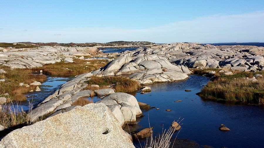 The Rocks at Peggy's Cove Photograph by Judith Macedo | Pixels