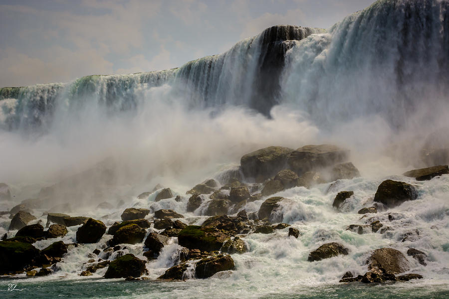 Niagara Falls Photograph - The Rocks Below by Pat Scanlon Niagara Falls Photograph - The Rocks Below by Pat Scanlon