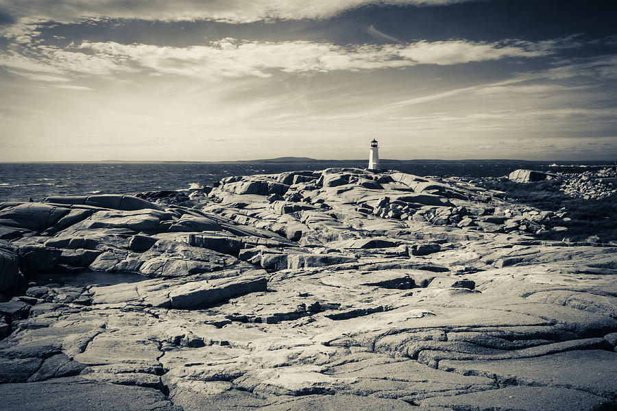 The Rocks Of Peggys Cove Photograph