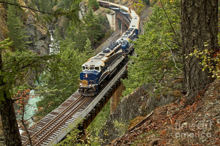 The Rocky Mountaineer Photograph by Adam Jewell