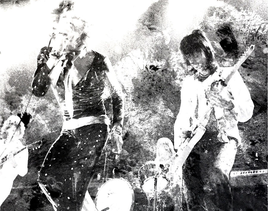 The Rolling Stones Digital Art by Brian Reaves
