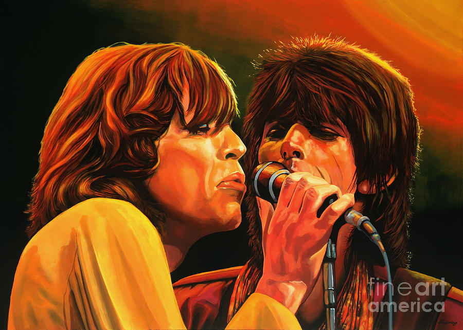 The Rolling Stones Painting - The Rolling Stones by Paul Meijering The Rolling Stones Painting - The Rolling Stones by Paul Meijering