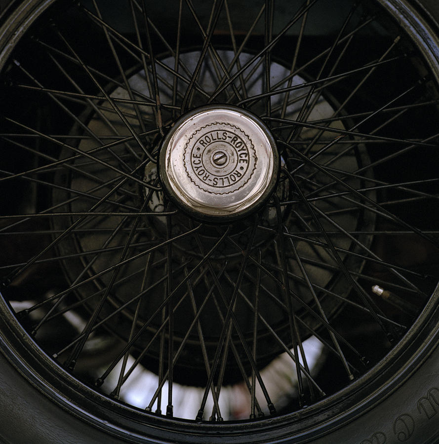 The Rolls Royce Wheel Photograph by Shaun Higson