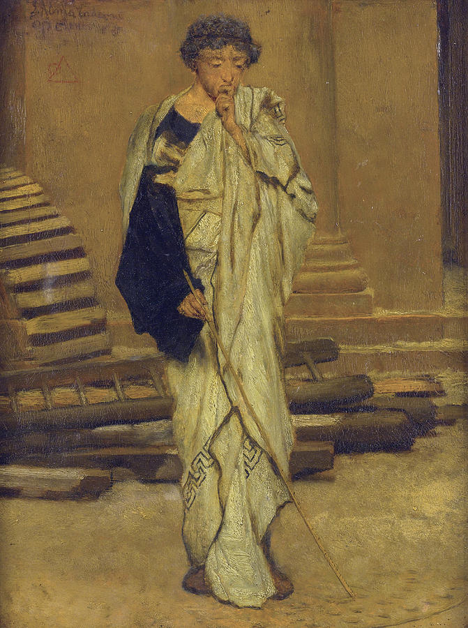 The Roman Architect Painting by Lawrence Alma-Tadema