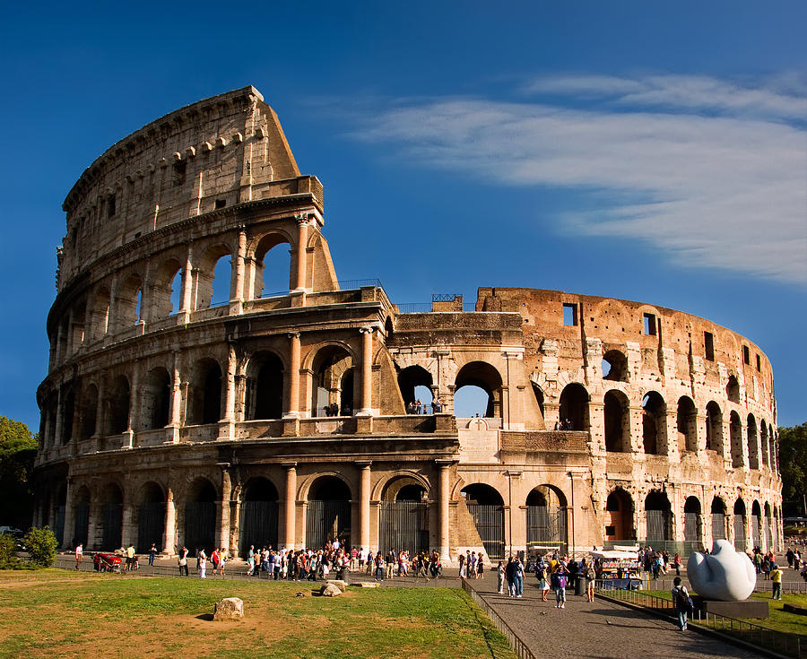The Roman Colosseum Photograph by Weston Westmoreland