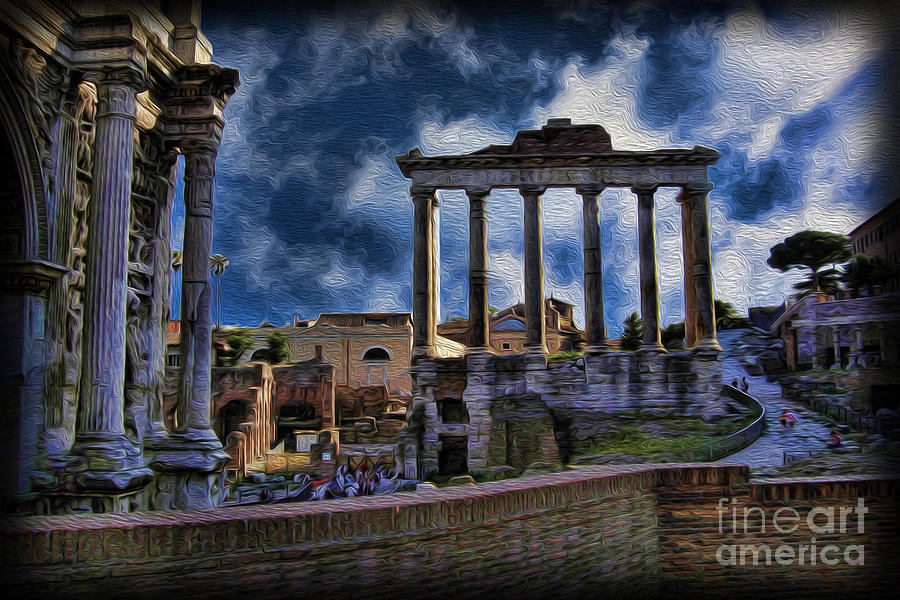 The Roman Forum Photograph by Lee Dos Santos