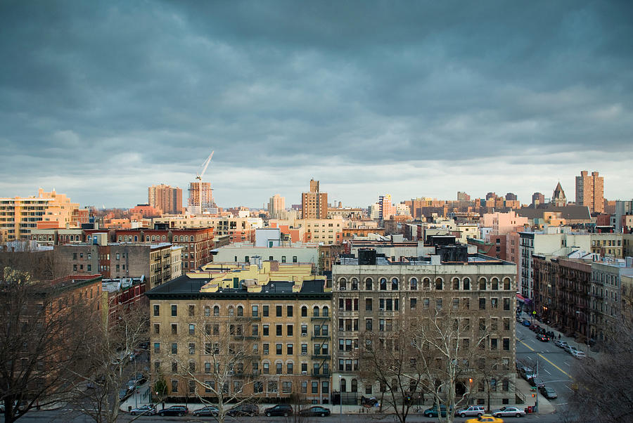 The Rooftops Of West Harlem Apartment Photograph by Karsten Moran ...