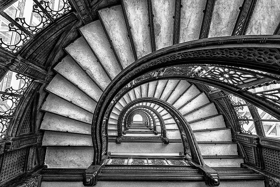 Chicago Photograph - The Rookery by Yimei Sun