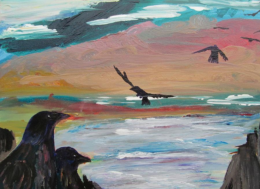 The Roost Painting by Susan Voidets