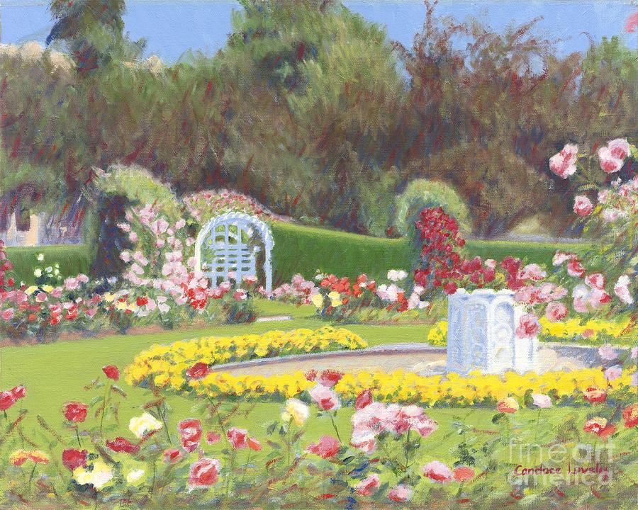 The Rose Garden Painting by Candace Lovely