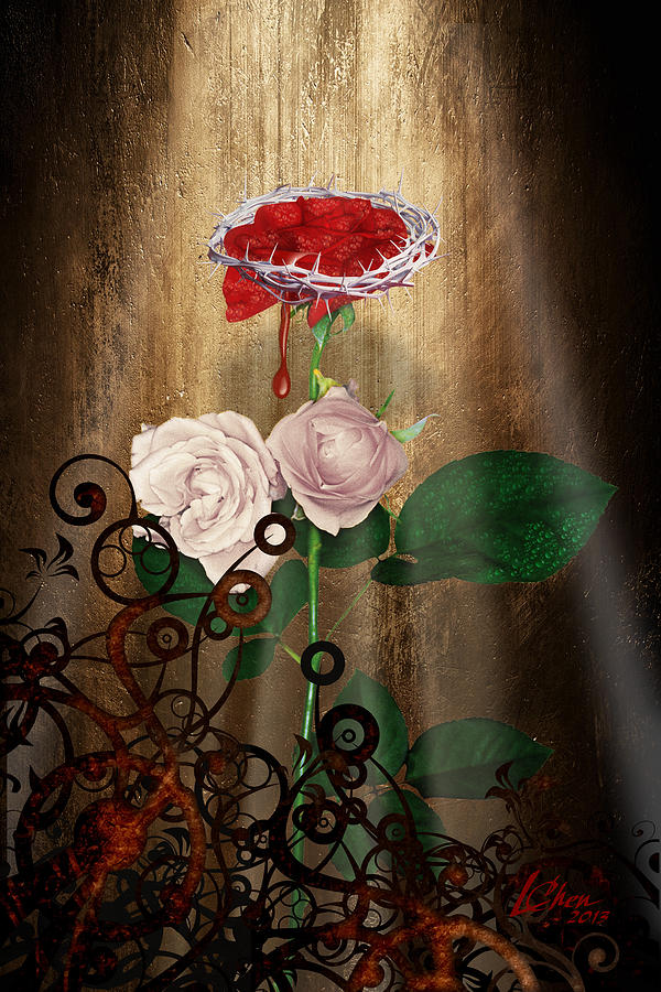 The Rose Of Sharon Digital Art