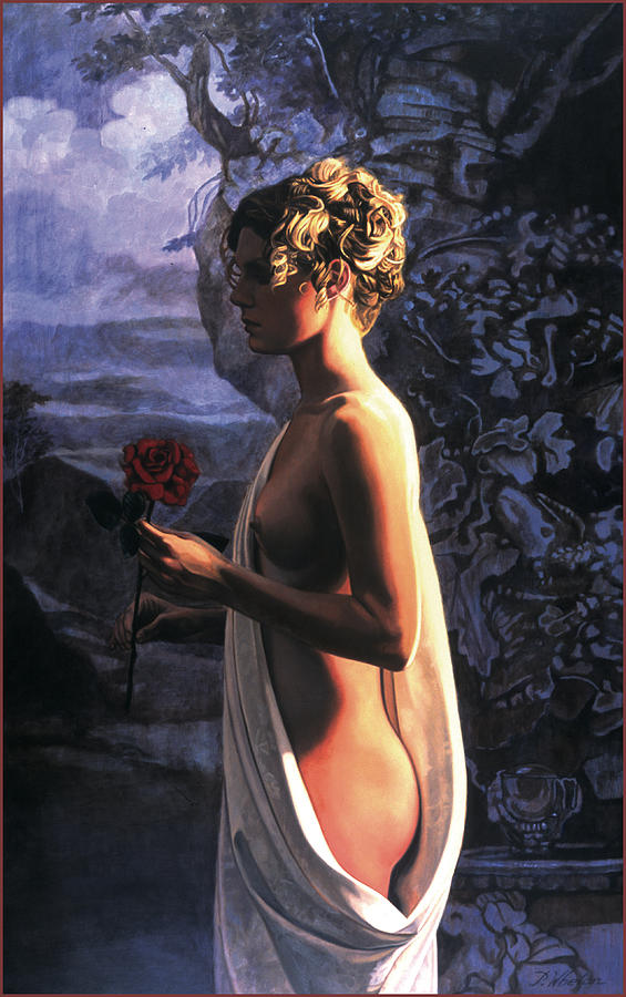 The Rose Painting by Patrick Whelan
