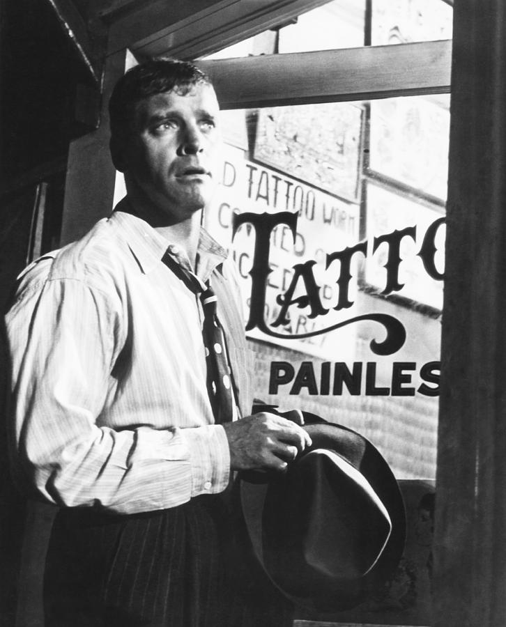 The Rose Tattoo, Burt Lancaster, 1955 by Everett