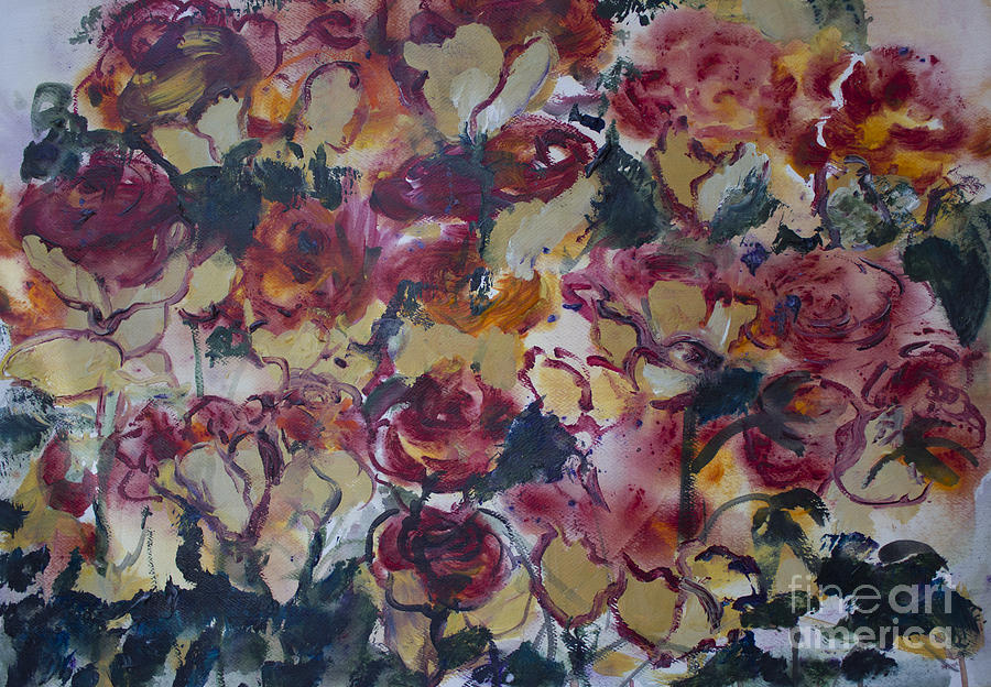 Roses Painting - The Roses by Avonelle Kelsey