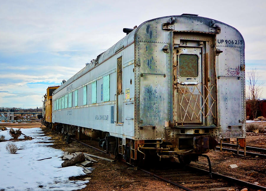 The Roundhouse Evanston Wyoming Dining Car - 1 Photograph by Ely Arsha