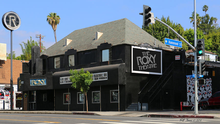 Hollywood Photograph - The Roxy Theatre by Bill Jonas
