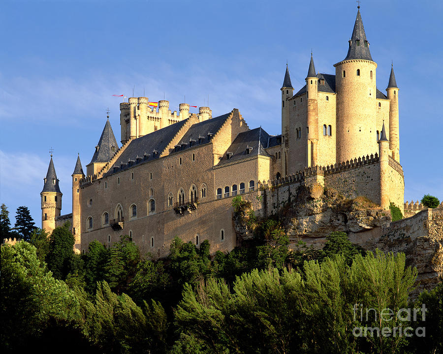 The Royal Castle Of Segovia, Spain Photograph by Rafael Macia