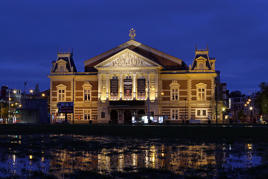 The Royal Concertgebouw in Amsterdam Photograph by Juergen Roth