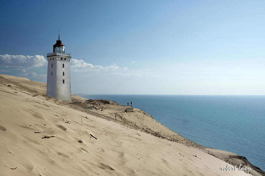Lighthouse Photograph - The Rubjerg Lighthouse by Robert Lacy