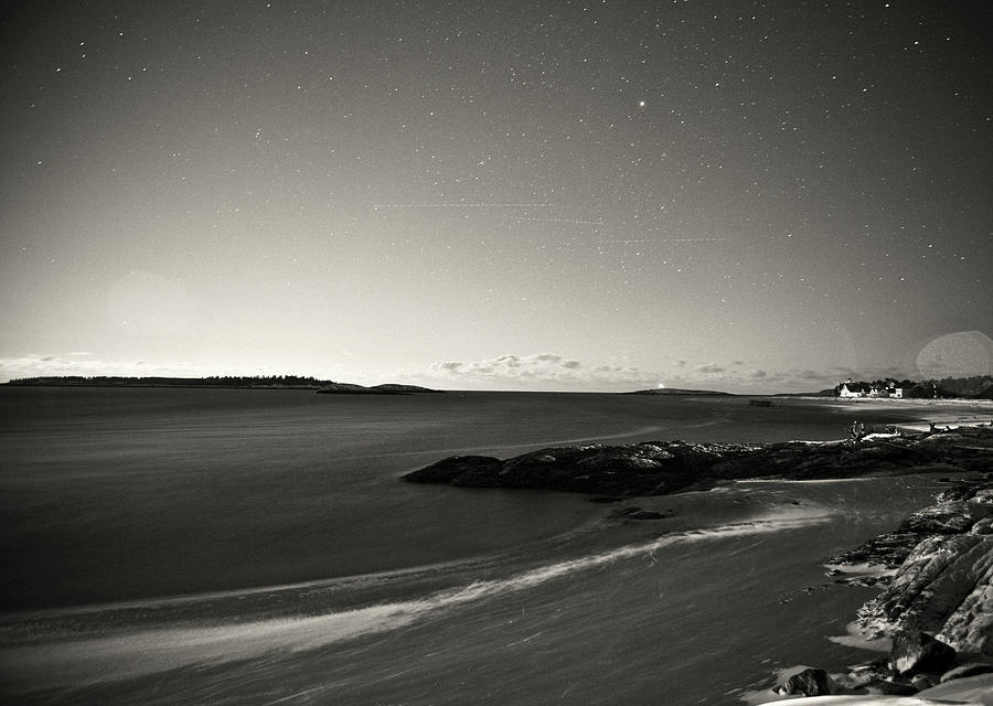 Beach Photograph - The Rugged Maine Coast, Including by Chris Bennett