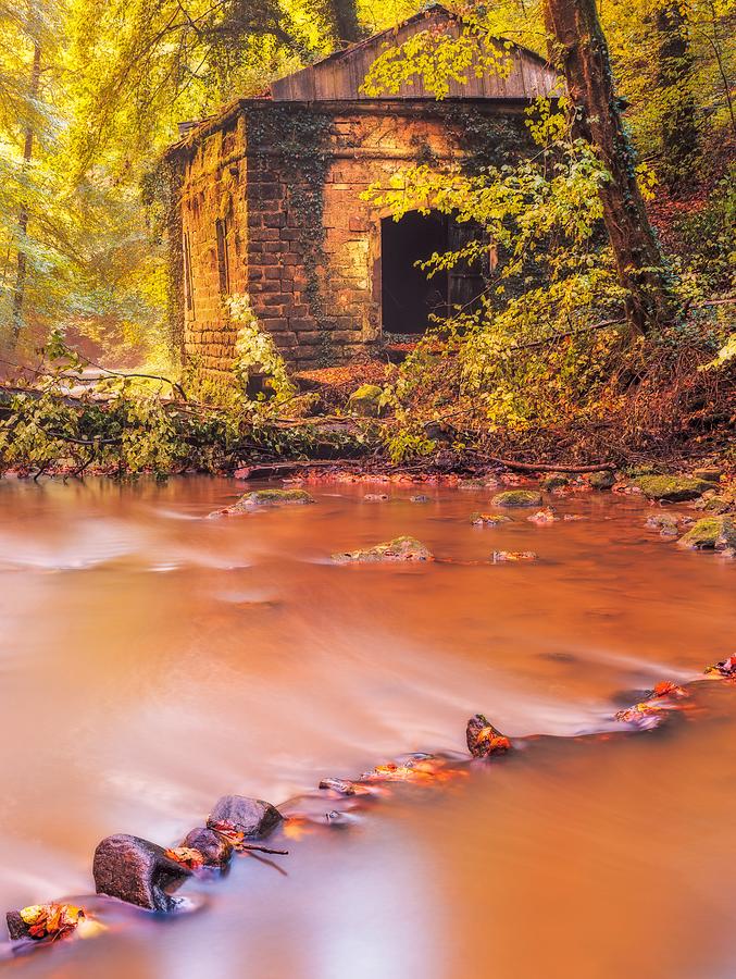 The ruins of an Old Mill Photograph by Maciej Markiewicz