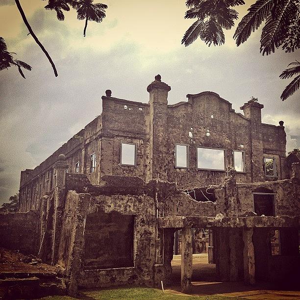 Corregidor Photograph - The Ruins Of #corregidor Cinema by Karen O
