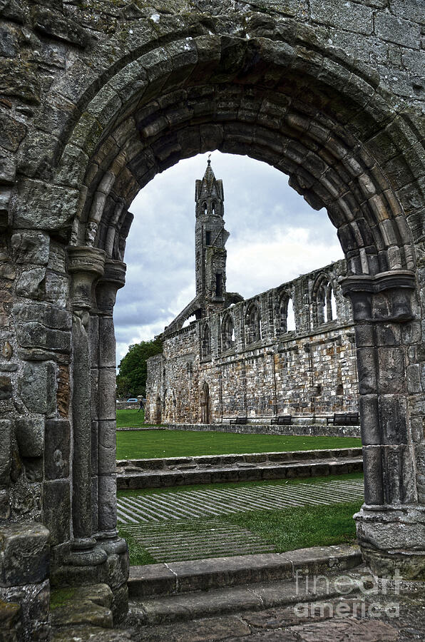 The ruins of St Andrews Cathedral Photograph by RicardMN Photography