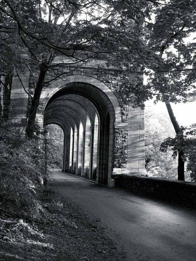 The Runner - Arches Fort Tryon Park Photograph