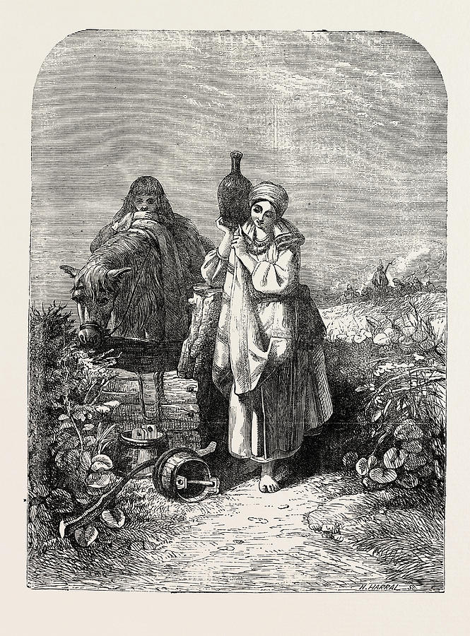 The Russian Serf Drawing by Jenkins, Joseph John (18111885), British