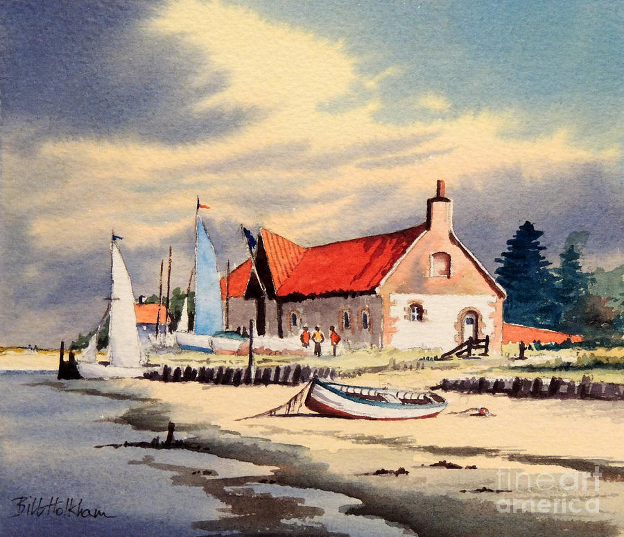 Boat Painting - The Sailing Club  by Bill Holkham