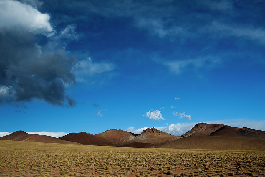 Nature Photograph - The Salar De Uyuni Is The Worlds by Michael Hanson