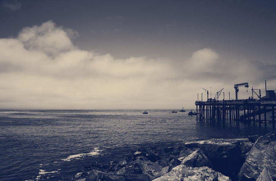 Pier Photograph - The Salty Air by Laurie Search
