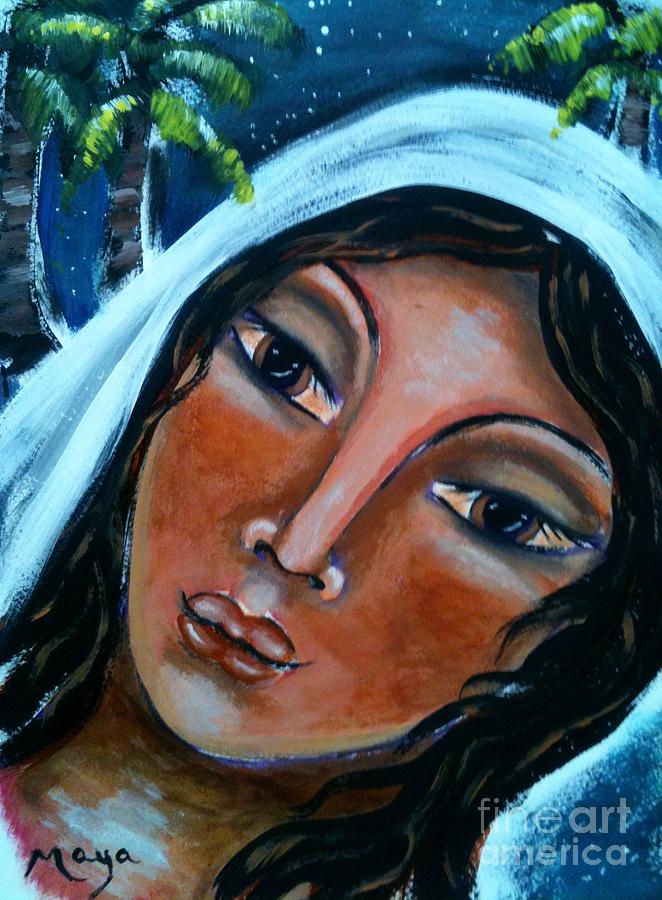 Jesus Christ Painting - The Samaritan Woman by Maya Telford