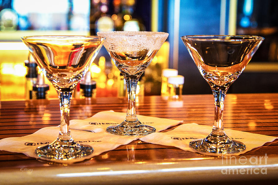 The Martini Sampler Photograph by Rene Triay FineArt Photos