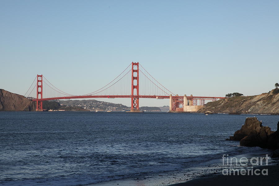 San Francisco Photograph - The San Francisco Golden Gate Bridge - 5D20996 by Wingsdomain Art and Photography