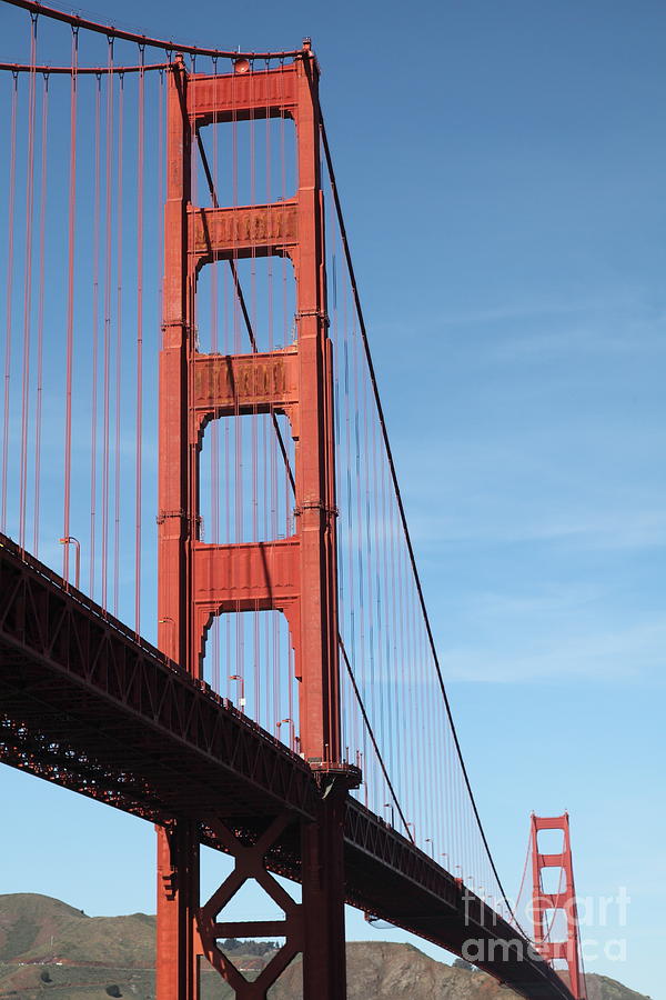 San Francisco Photograph - The San Francisco Golden Gate Bridge 5D21608 by Wingsdomain Art and Photography
