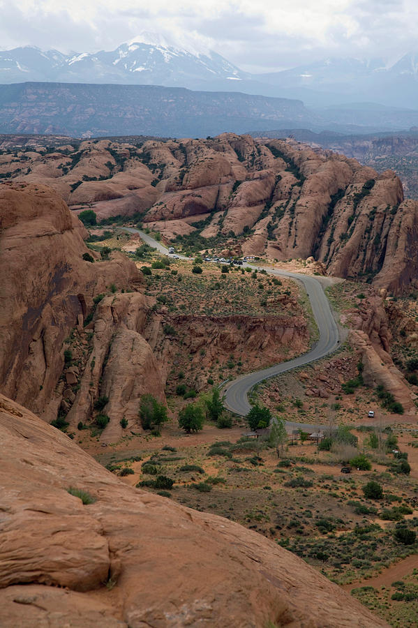 The Sand Flats Road Near Moab, Utah Photograph by Scott Warren Fine