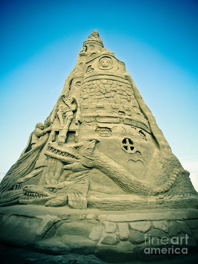 The Sandcastle Photograph by Colleen Kammerer