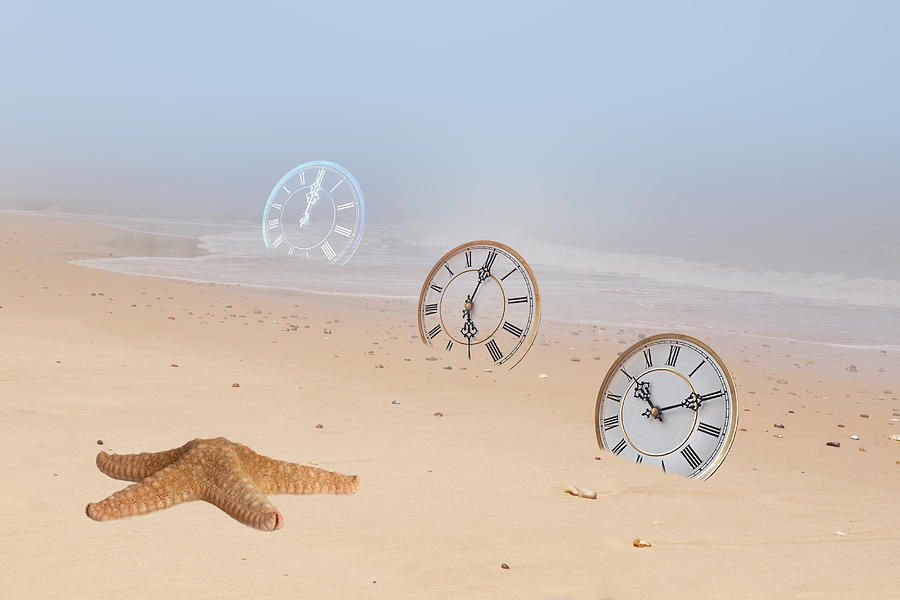 Summer Photograph - The Sands Of Time by Gill Billington
