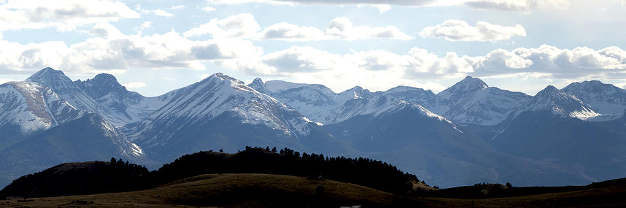 The Sangres From The Rosita Hills II Photograph by Gary Benson